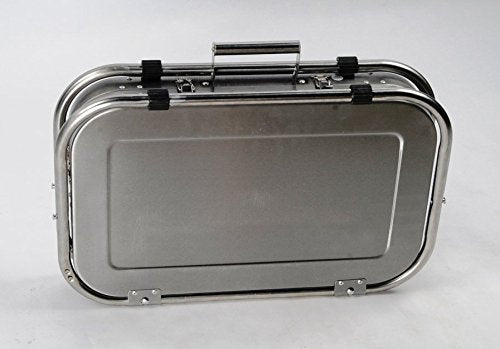 Asador Portafolio de Acero Inoxidable