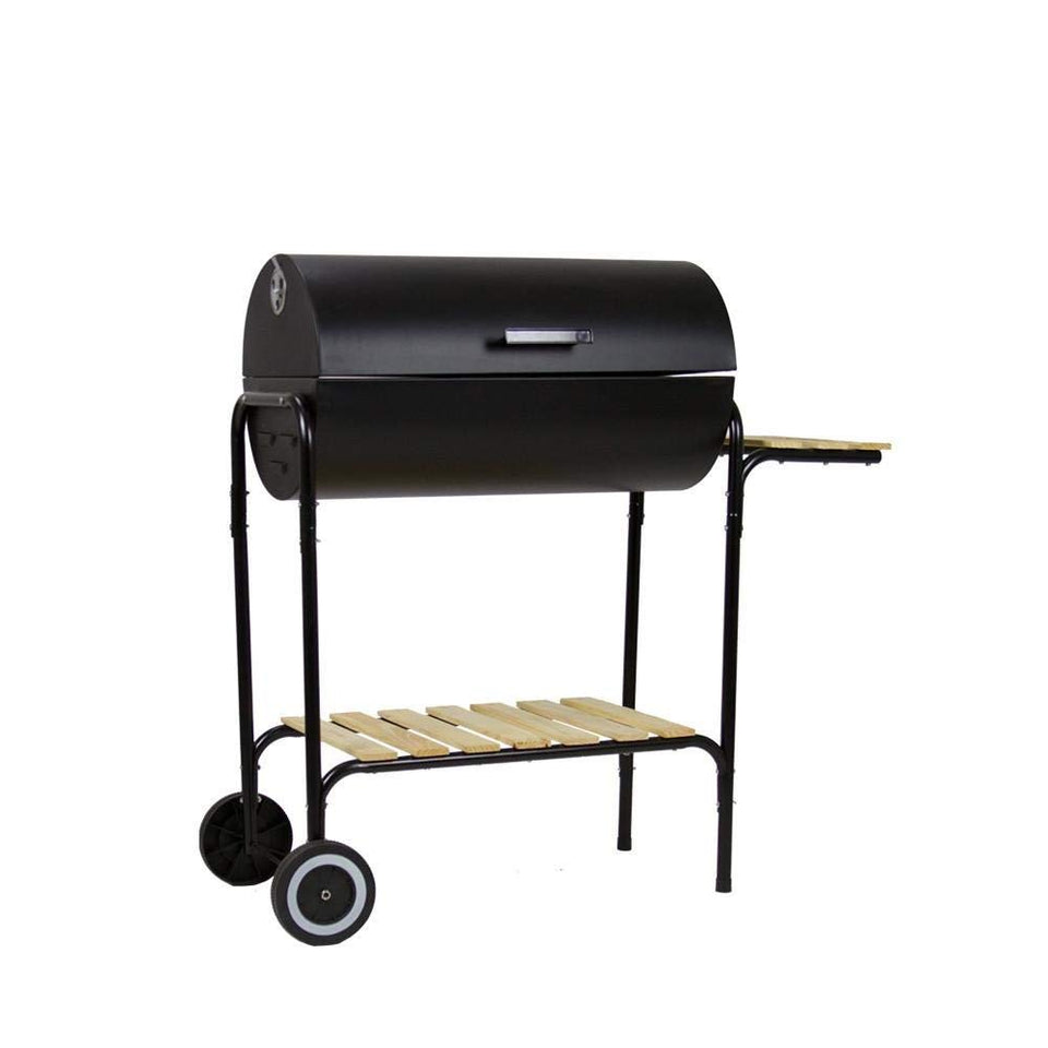 Asador tipo barril