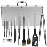 Chef Buddy Heavy Duty 19-Piece BBQ Set with Case