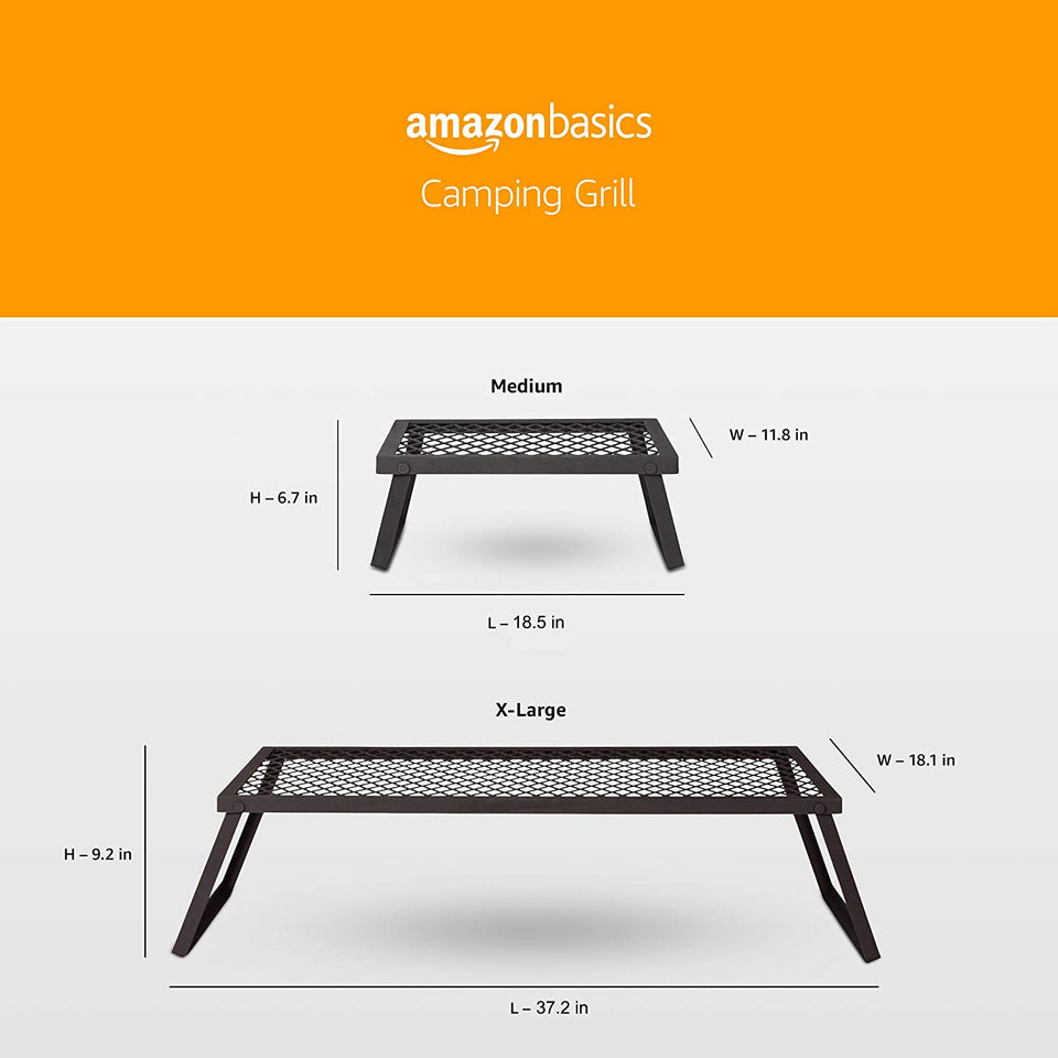 AmazonBasics, Parrilla Plegable para Fogatas