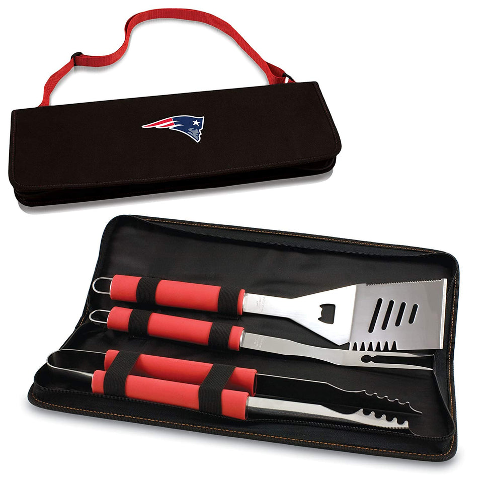 Picnic Time NFL Metro 3 Piezas Conjunto de Herramientas para llevarlo en Barbacoa