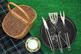 18 piezas BBQ Tool Set – Heavy Duty – Acero inoxidable – Incluye Funda de almacenamiento – por Utopia Home